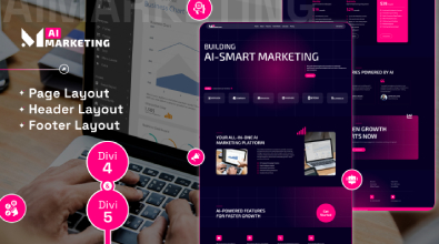 AI Marketing - Landing Page - Di