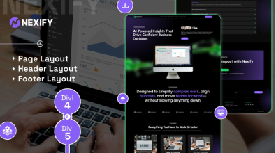 Nexify - Saas Landing Page - Di
